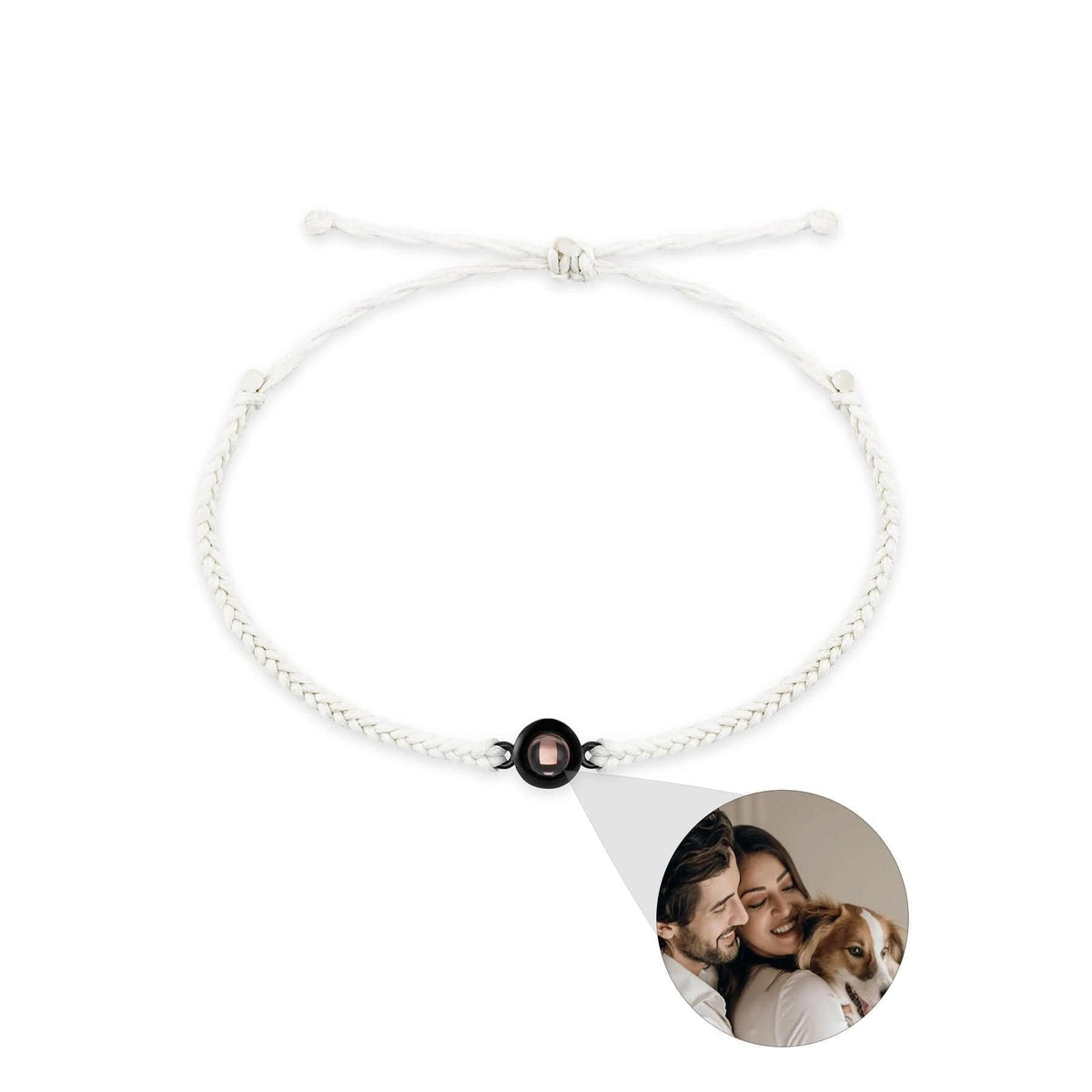 Lively® Autumn & Winter Clothing White - Black Unique Photo Bracelet | Lively®