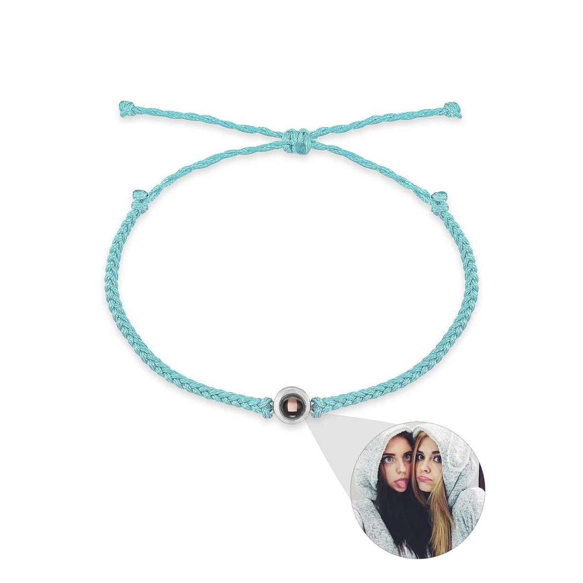 Lively® Autumn & Winter Clothing Blue - Silver Unique Photo Bracelet | Lively®