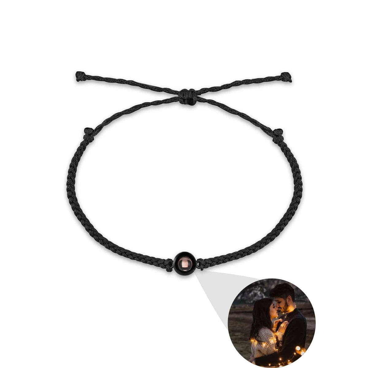 Lively® Autumn & Winter Clothing Black Unique Photo Bracelet | Lively®