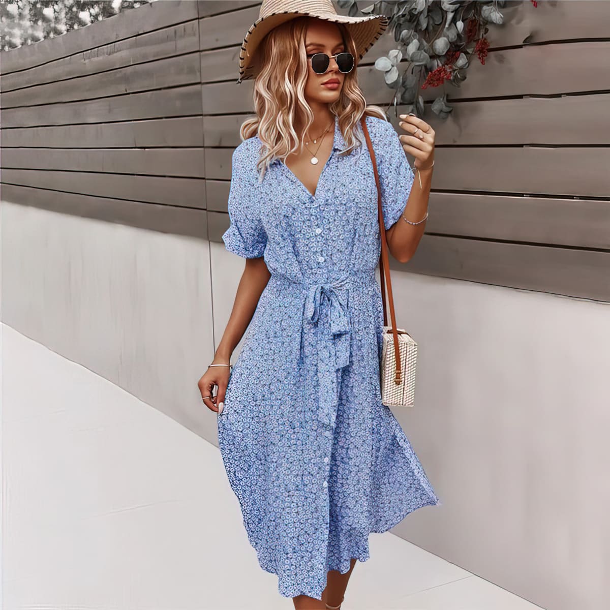 Lively® Summer Clothes Blue / S Berlin Summer Dress | Lively®