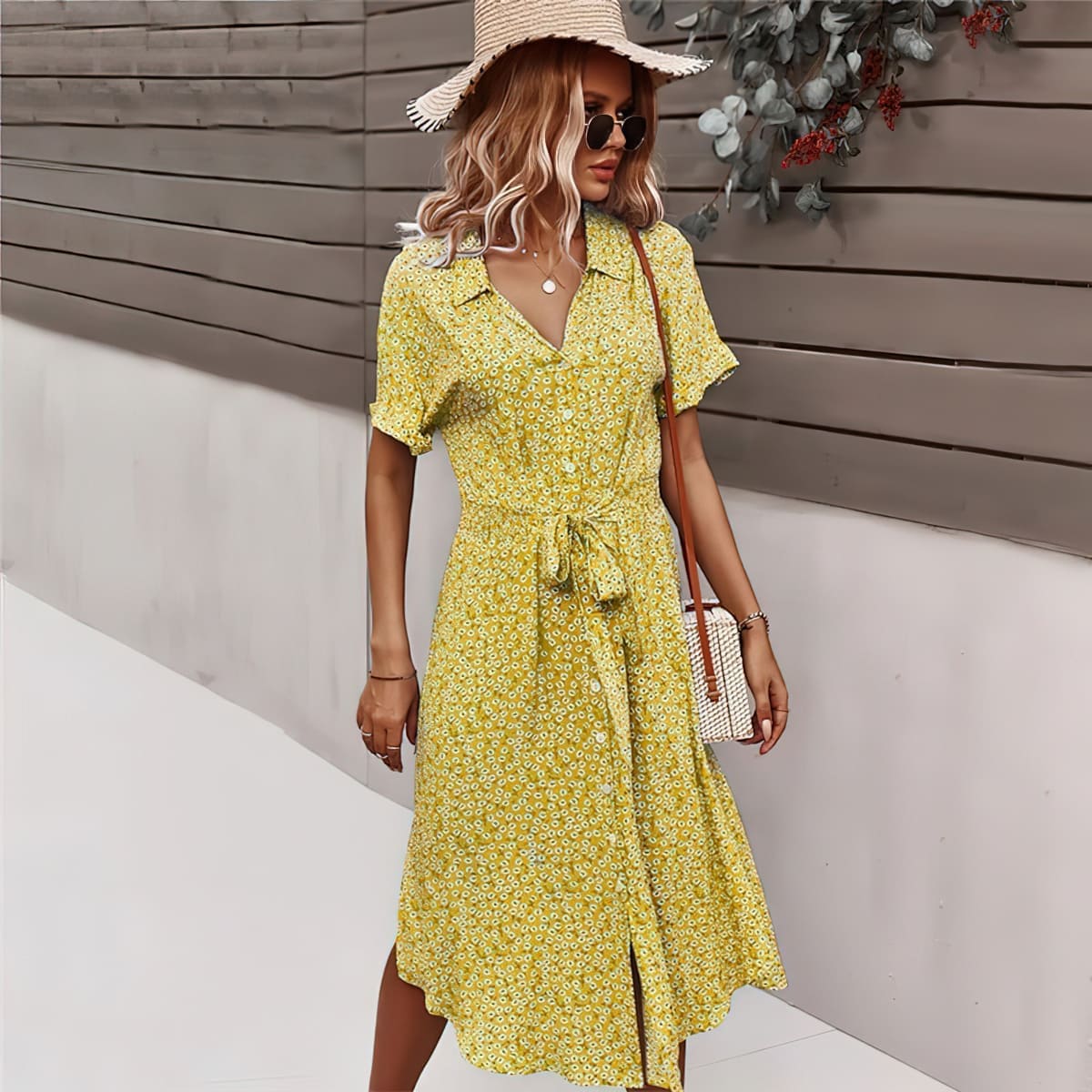 Lively® Summer Clothing Yellow / S Berlin Summer Dress | Lively®