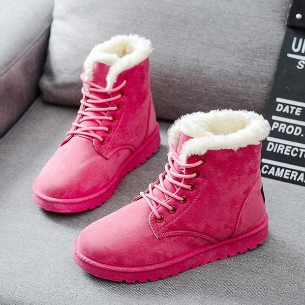 Lively® Autumn & Winter Clothing Pink / 35 Fur-lined Boots | Waterproof for Winter | Lively®