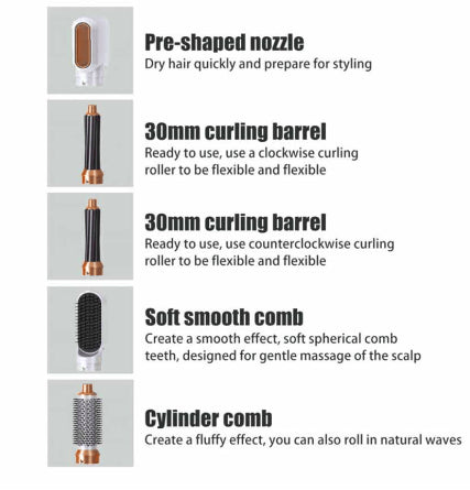 Lively® Hair Care & Accessories Professional Curler 2.0 | 5 in 1 | Lively®