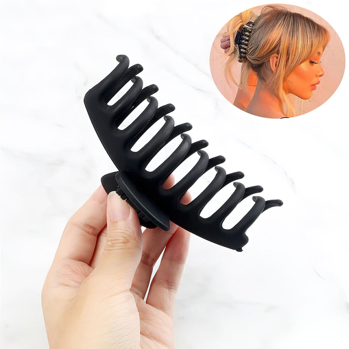 Lively® Hair Care & Accessories Black Anti-Breakage Hair Clip | Lively®