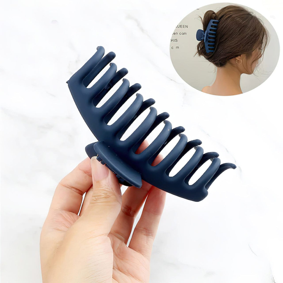 Lively® Hair Care & Accessories Navy Anti-Breakage Hair Clip | Lively®
