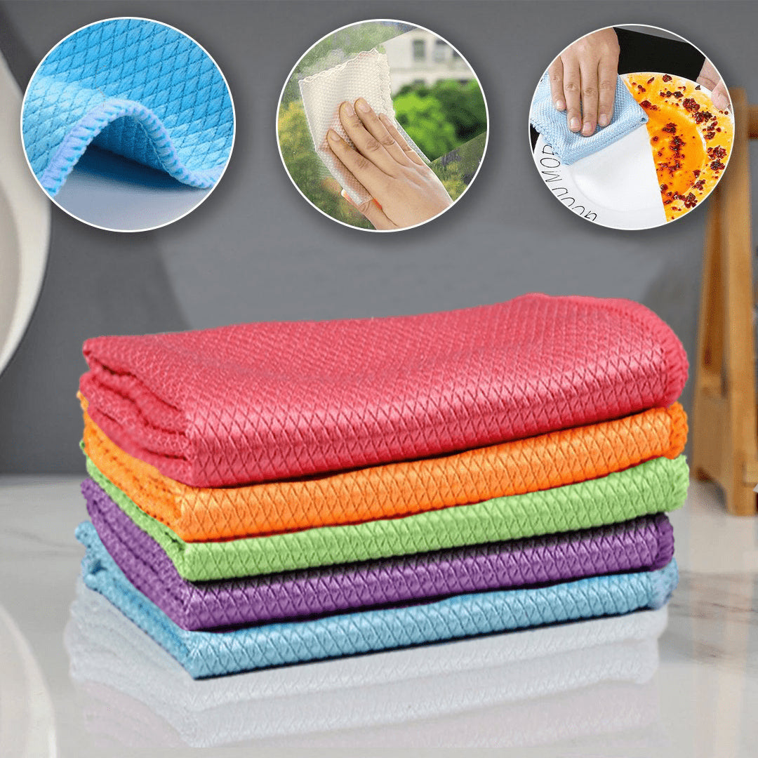 Lively® Kitchen Accessories 5 Piece Microfiber Cloths | Lively®