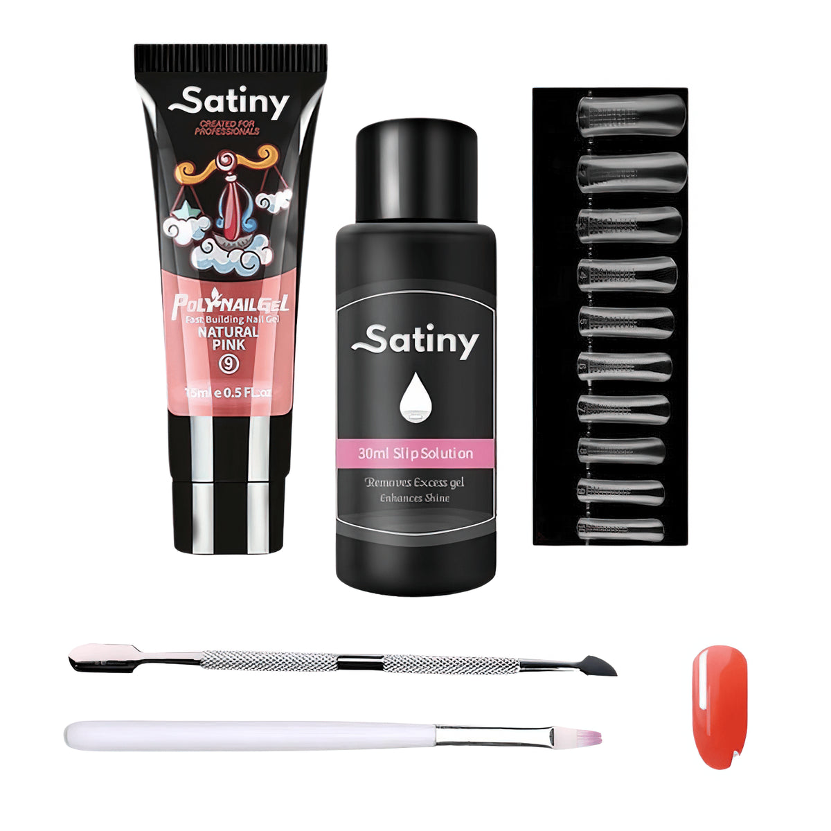 Lively® Nails & Manicures Natural Pink Luxury Polygel Kit | Lively®