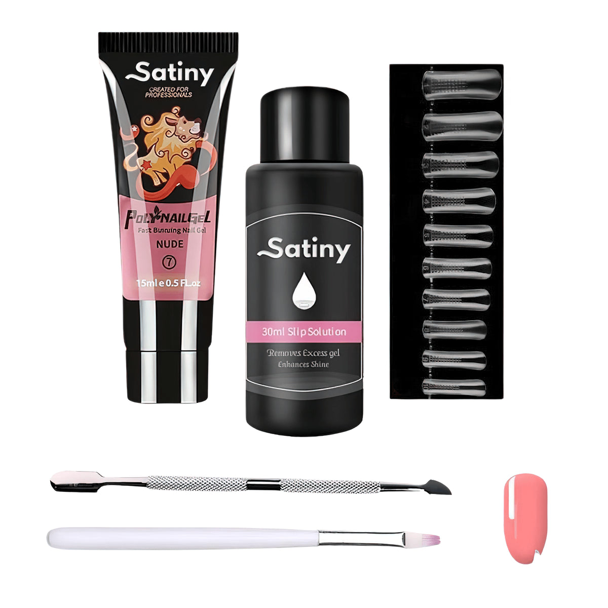 Lively® Nails & Manicures Nude Luxury Polygel Kit | Lively®
