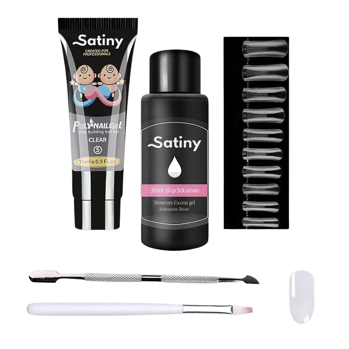 Lively® Nails & Manicures Clear Luxury Polygel Kit | Lively®