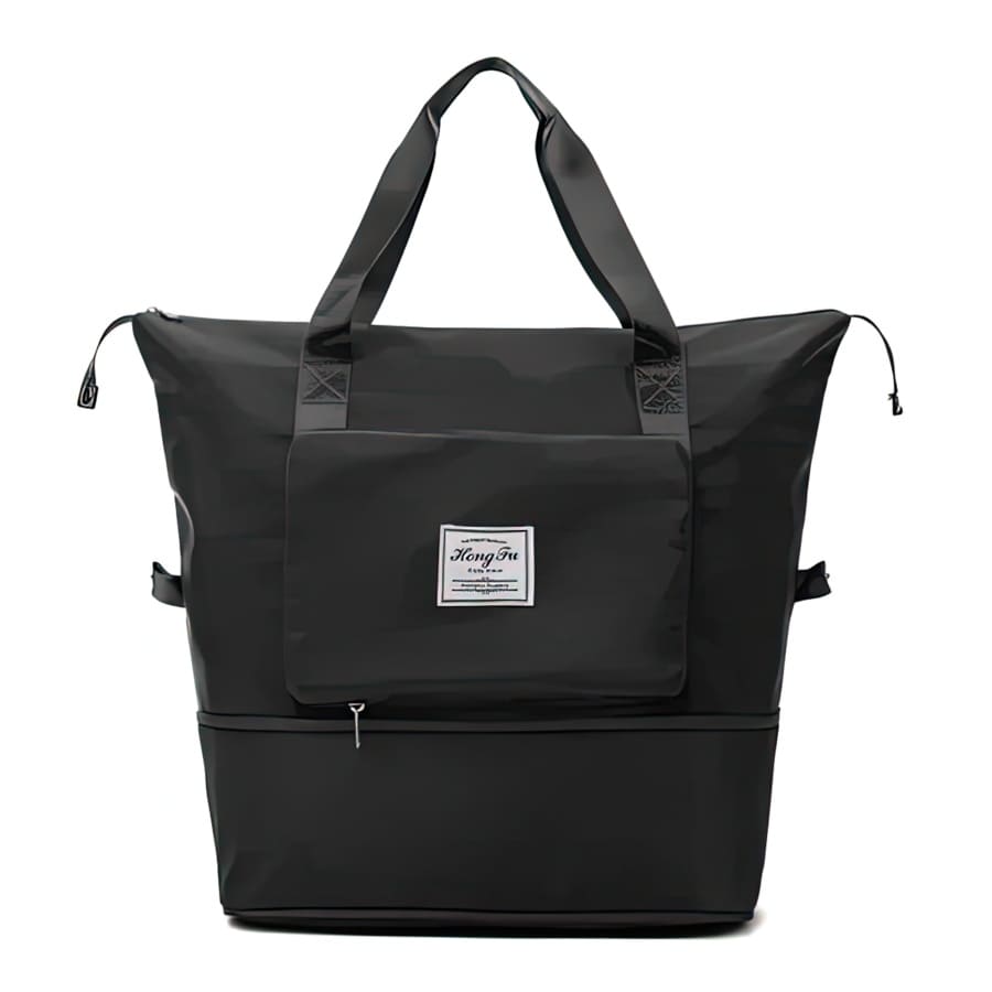 Lively® Decorations & Storage Black All-in-One Foldable Travel Bag | Lively®