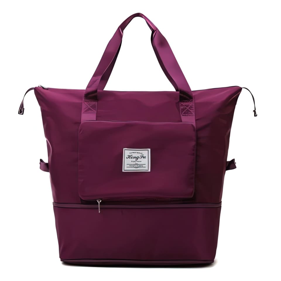 Lively® Decorations & Storage Red All-in-One Foldable Travel Bag | Lively®