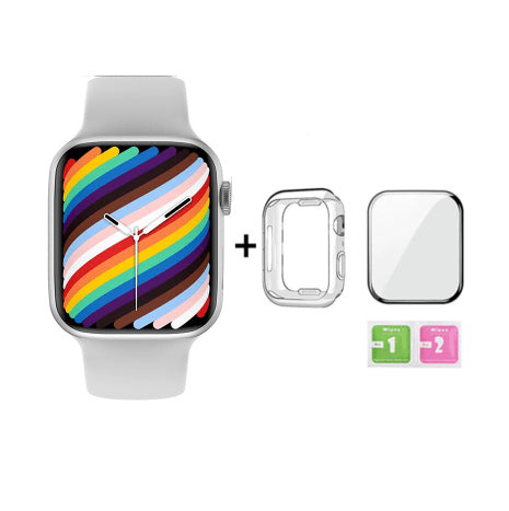 Lively® Autumn & Winter Clothing White & Protective Cover & Extra Strap Smart Watch Pro B1 | Lively®