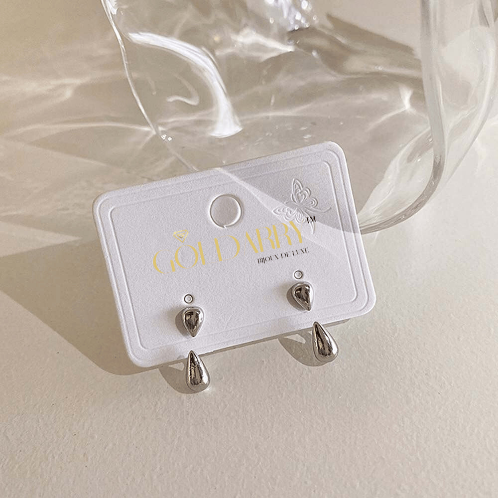 Lively® 925 Silver Hoops Drop Earrings | Lively®