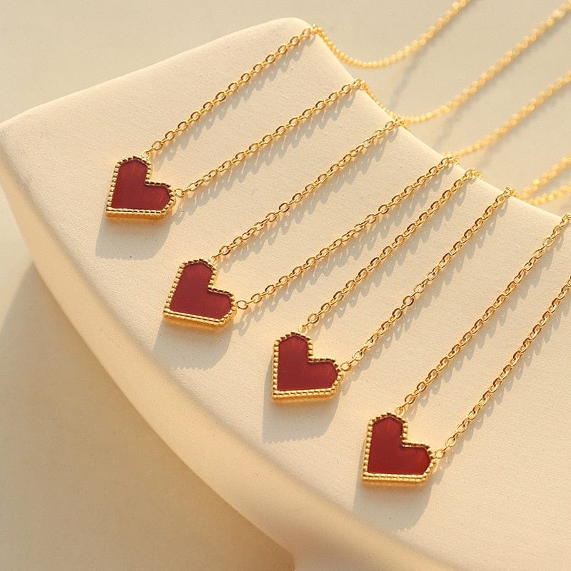 Lively® 18 Carat Gold Plated Necklaces "Retro Love" | Lively®