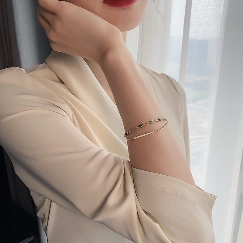Lively® Bracelets Bracelet Double Charme | Lively®