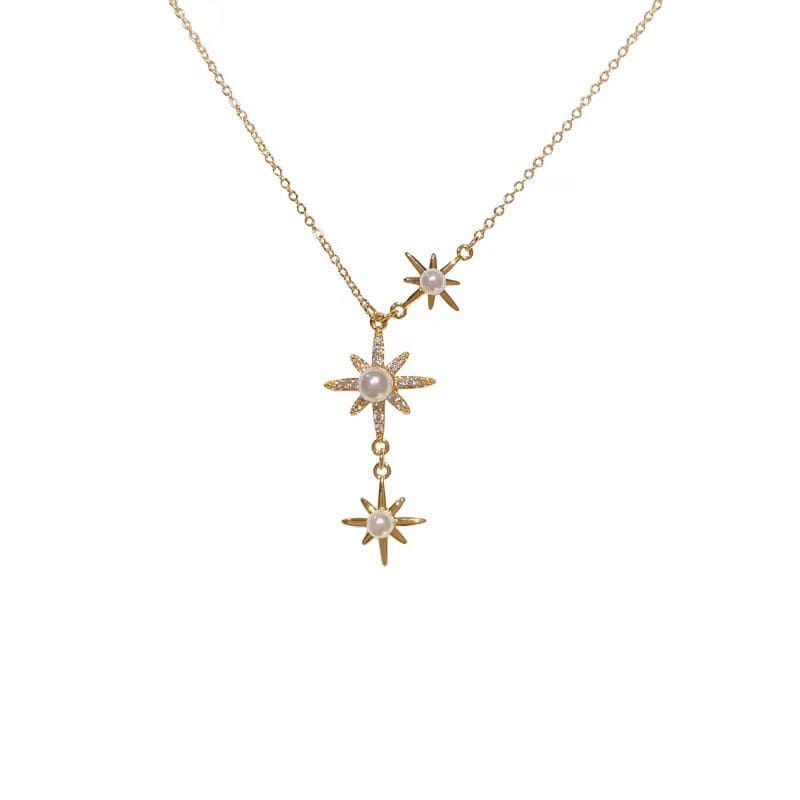 Lively® Necklaces Star & Pearl Necklace | Lively®