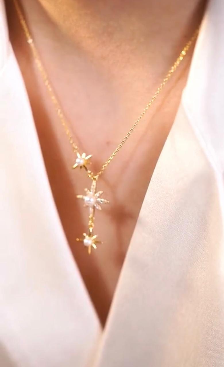 Lively® Collars Star & Pearl Necklace | Lively®