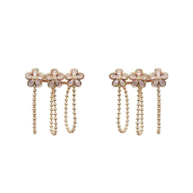 Lively® Gold-Plated Lotus Earrings | Lively®
