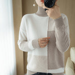 Lively® Autumn & Winter Clothing Cashmere Patterned Turtleneck | Lively®