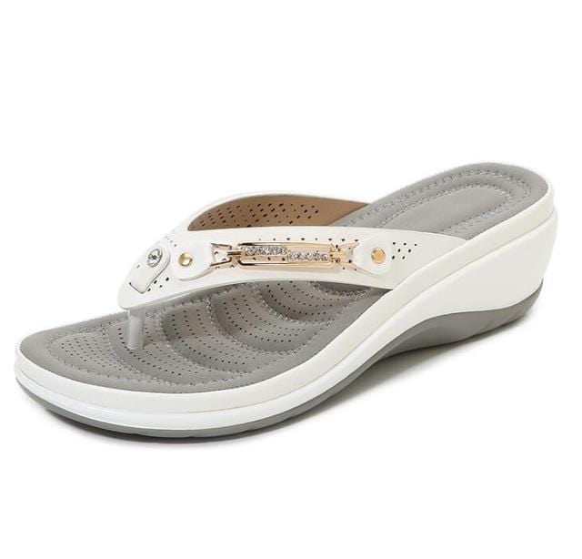 Lively® White Sandals / 35 Maxi-comfort sandals | Lively®