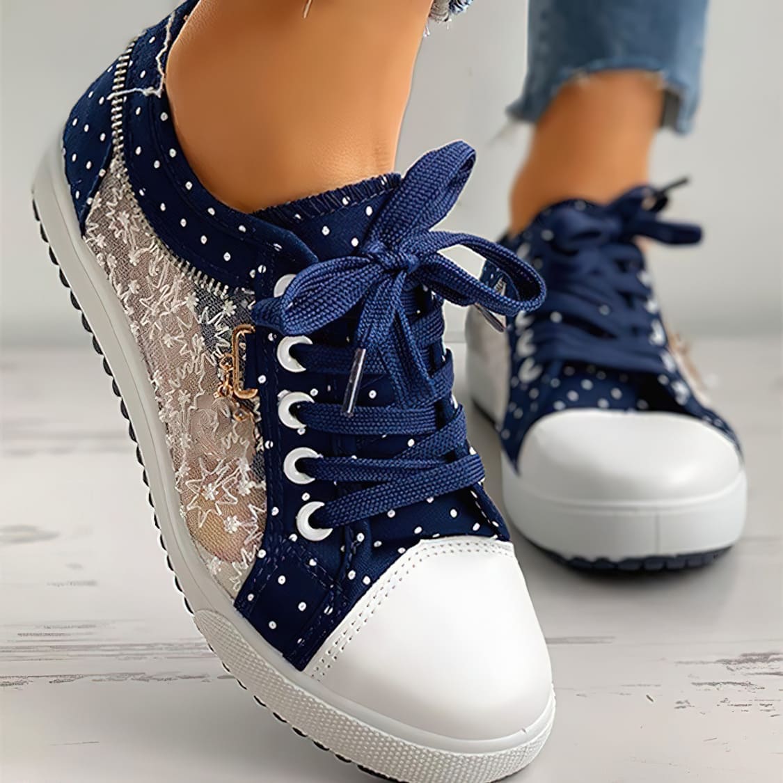 Lively® Dark Blue Transparent Sandals / 34 Trendy Comfortable Shoes | Lively™