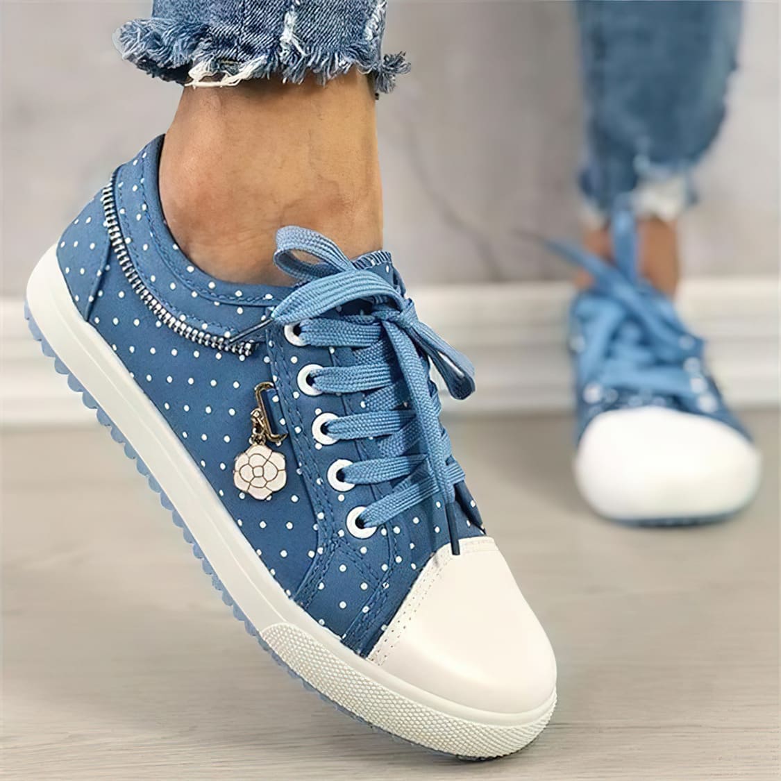 Lively® Light Blue Sandals / 34 Trendy Comfortable Shoes | Lively™