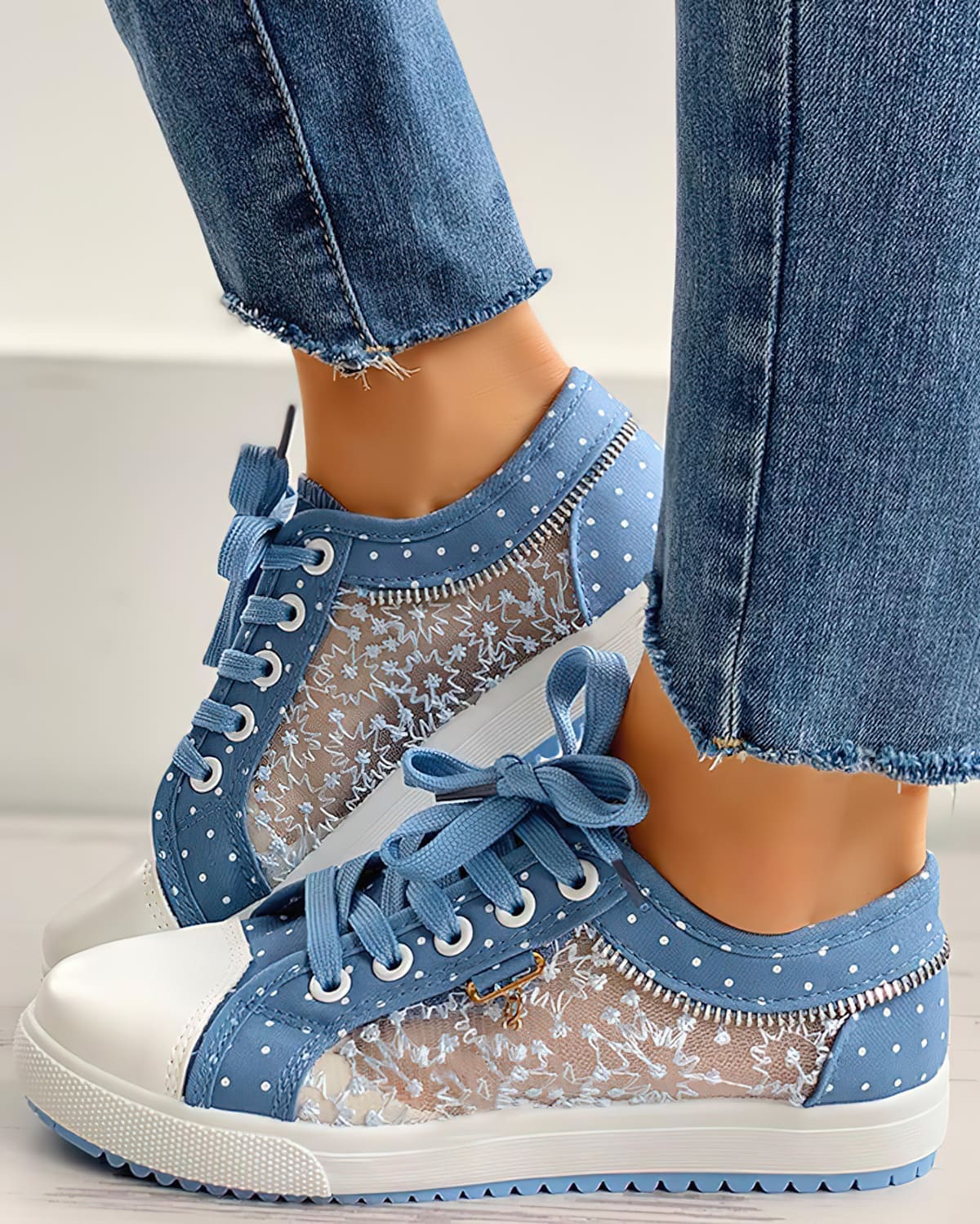 Lively® Light Blue Transparent Sandals / 34 Trendy Comfortable Shoes | Lively™
