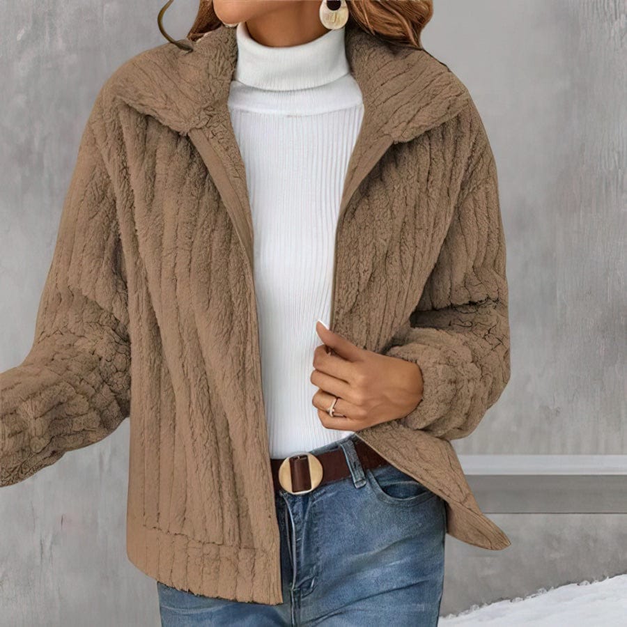Lively® Autumn & Winter Clothing Khaki / S Ultra-Comfortable Chic Jacket | Lively™