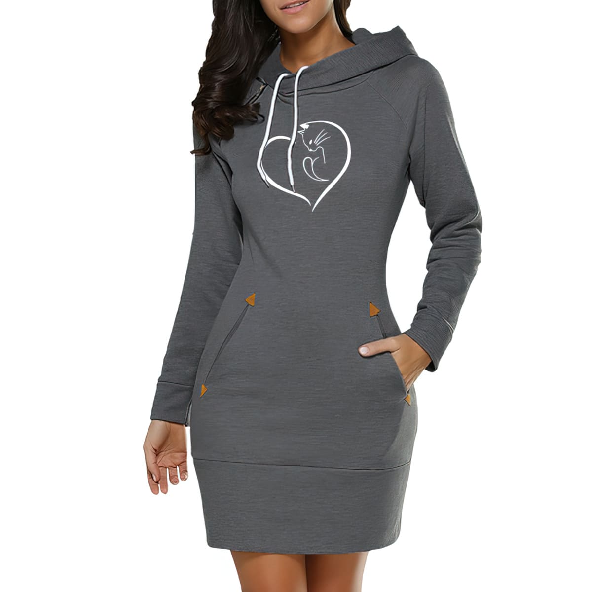 Lively® Summer Clothing Dark Gray / XS Summer Sweater Dress 2 in 1 | Lively™