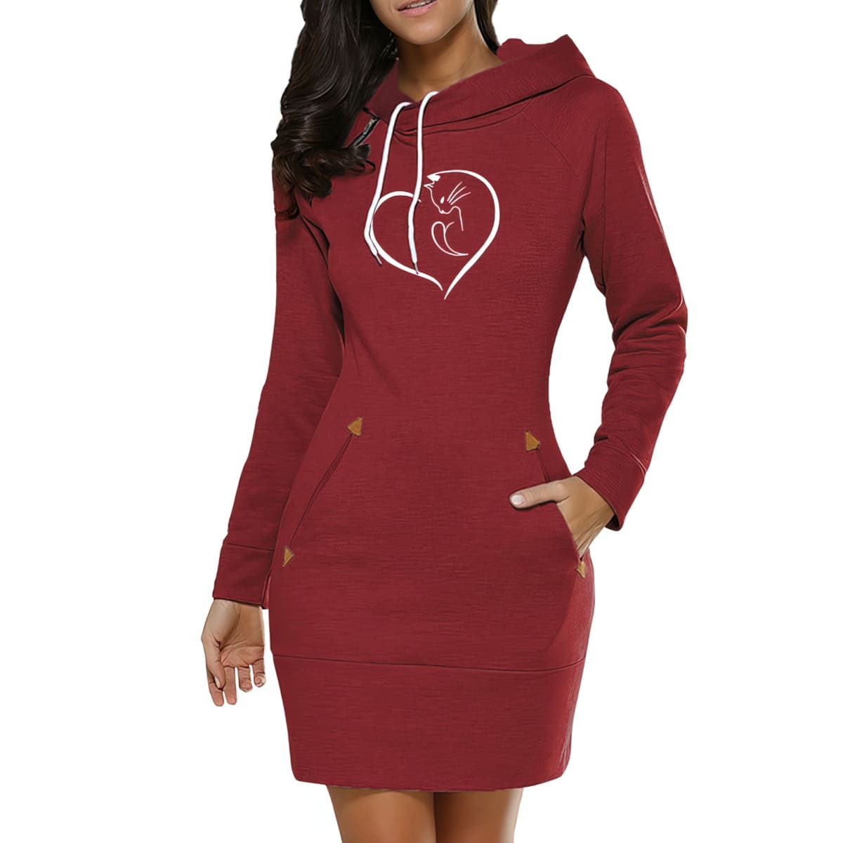 Lively® Summer Clothes Red / XS Summer Sweater Dress 2 in 1 | Lively™
