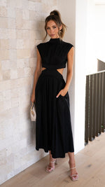 Lively® Summer Clothing Black / 6 UK Elegant Dress with Pockets | Lively™