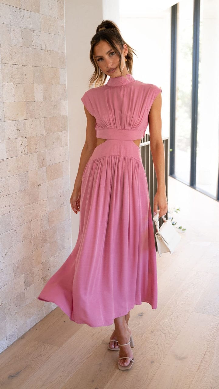 Lively® Summer Clothing Pink / S Elegant dress with pockets | Lively™