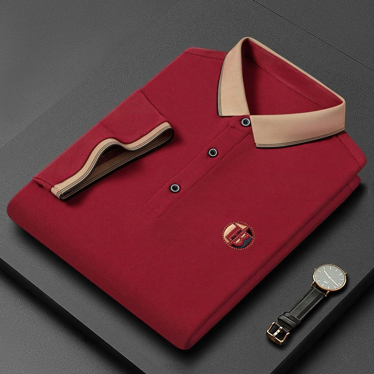 Lively® Homme S / Red Italian Polo | Lively™