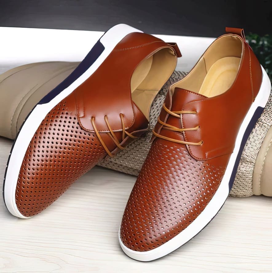 Lively® Homme Brown [low stock] / 38 Leather shoes | Lively™