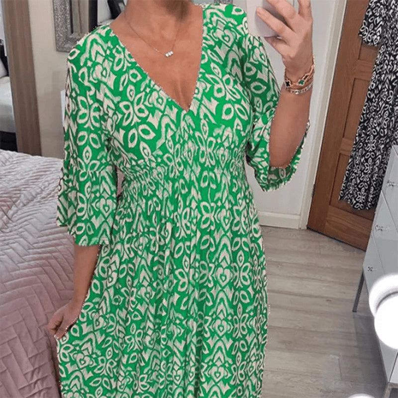 Lively® Green / S Summer Dress