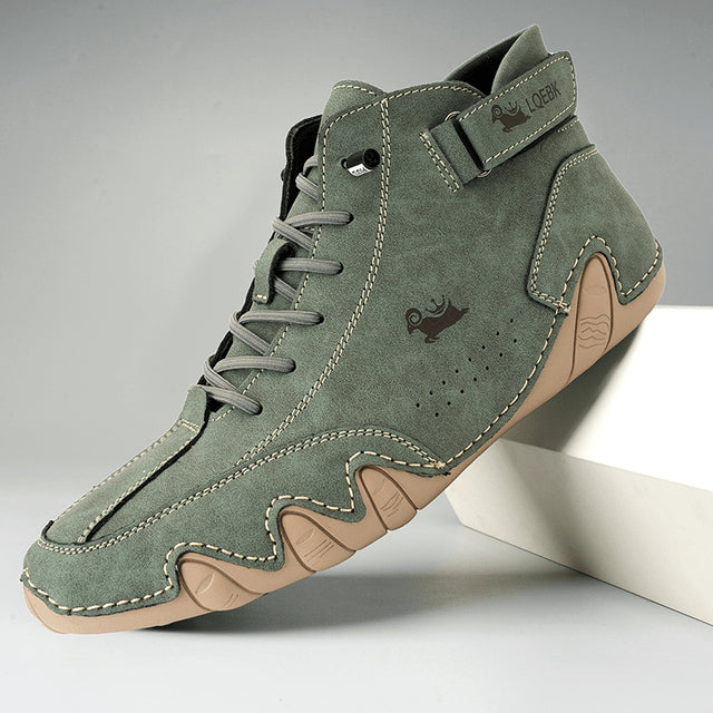 Lively® Green / 36 Wandara Orthopedic Shoes - Ultra-comfortable and non-slip barefoot shoes made of genuine leather (Unisex)