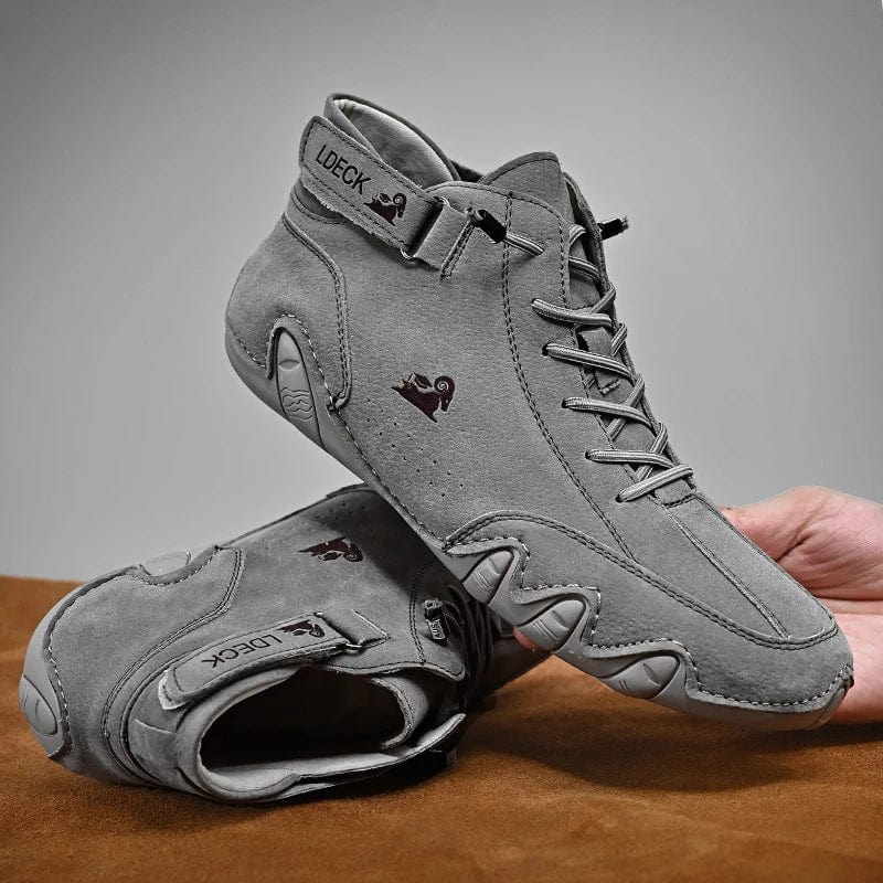 Lively® Gray / 36 Wandara Orthopedic Shoes - Ultra-comfortable and non-slip barefoot shoes made of genuine leather (Unisex)