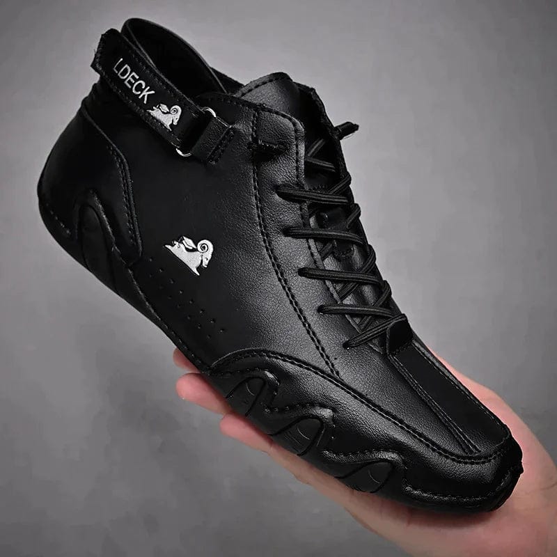 Lively® Schwarz / 36 Wandara Orthopedic Shoes - Ultra-comfortable and non-slip barefoot shoes made of genuine leather (Unisex)