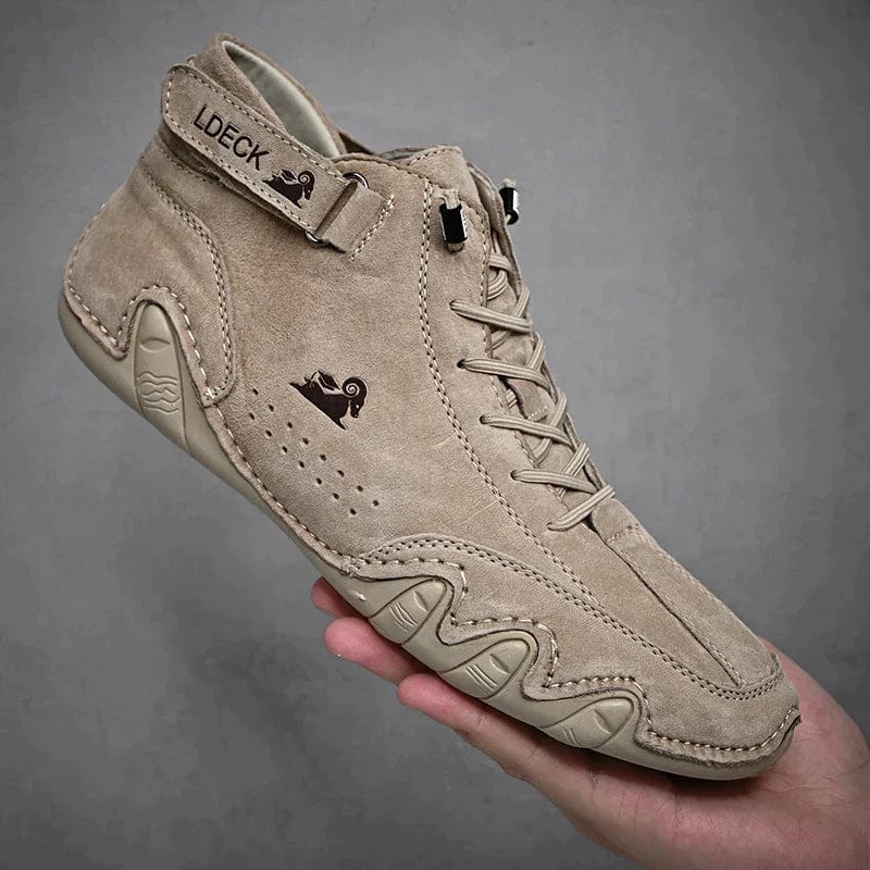 Lively® Khaki (Sold out fast!) / 36 Wandara orthopedic shoes - Ultra-comfortable and non-slip barefoot shoes made of genuine leather (Unisex)
