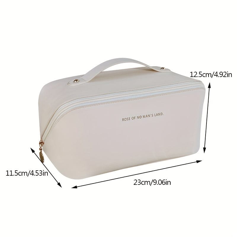 Lively® Minimalist Makeup Zipper Pouch, Lightweight Storage Bag, Travel Toiletry Wash Bag
