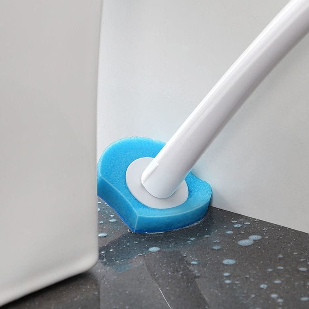 Lively® Disposable Toilet Brush with Cleaning Liquid Wall-Mounted Cleaning Tool - Gadget Through