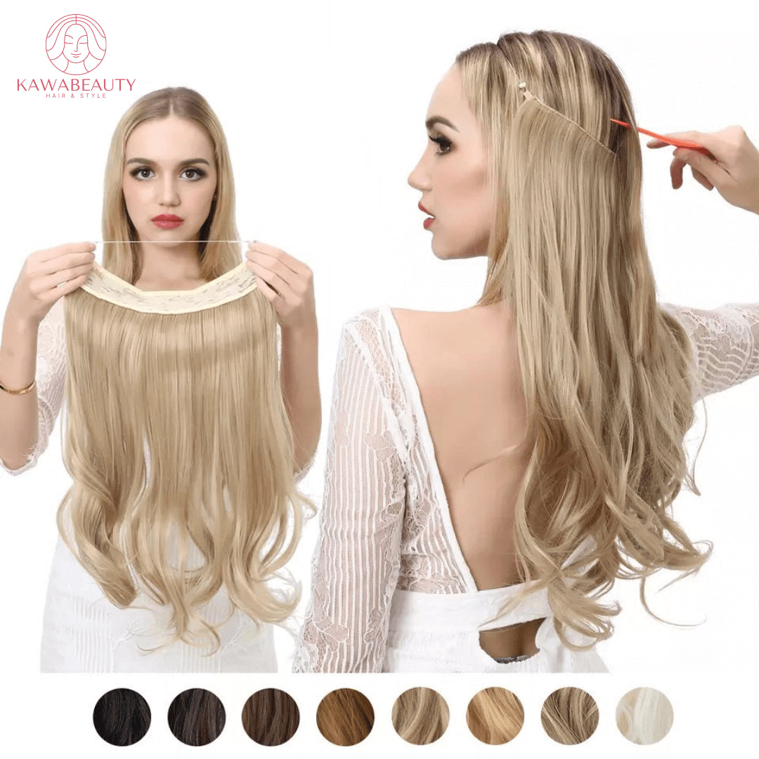 Lively® Invisible Hair Extensions - Wavy