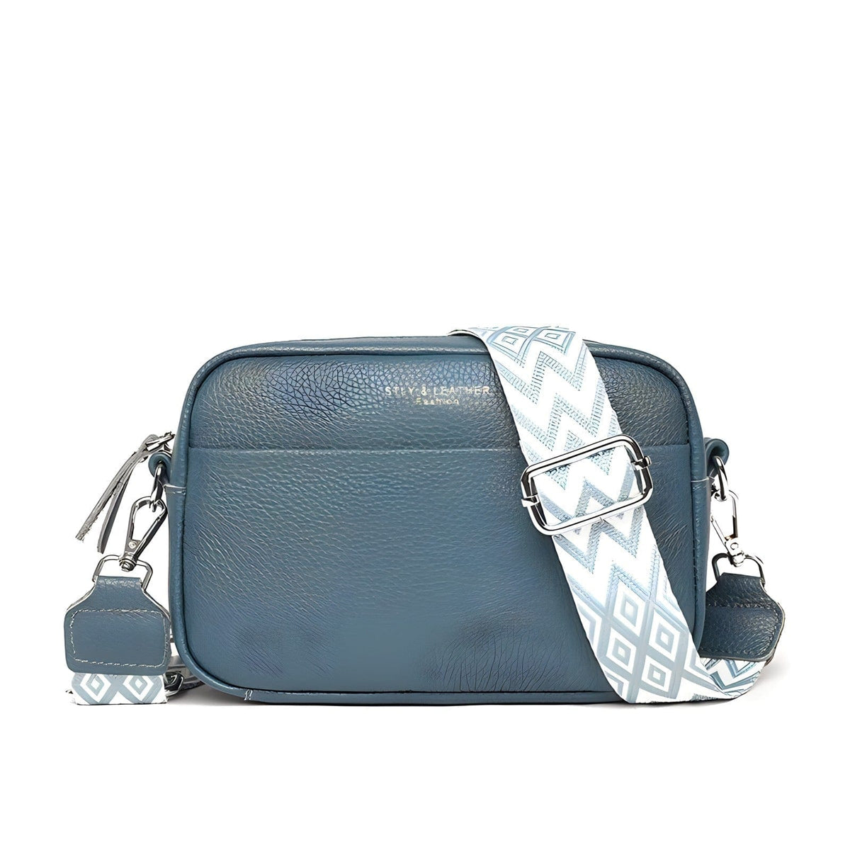 Lively® Bleu Sac à bandoulière matelassé avec porte-monnaie | Lively®