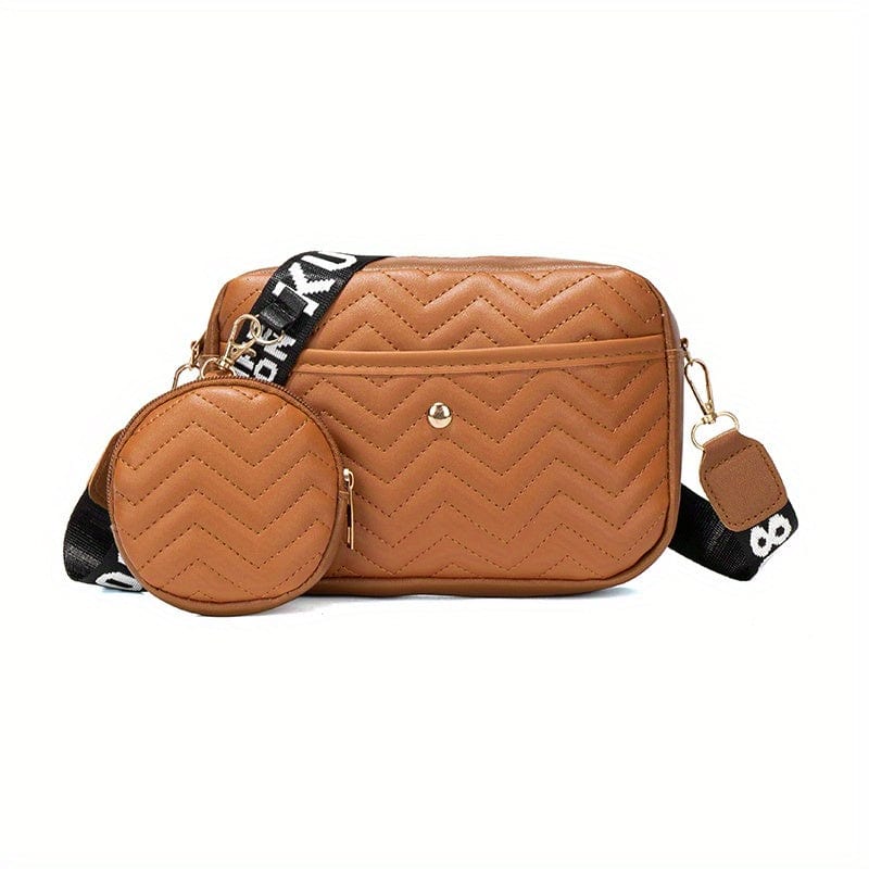 Lively® Sac à bandoulière matelassé avec porte-monnaie