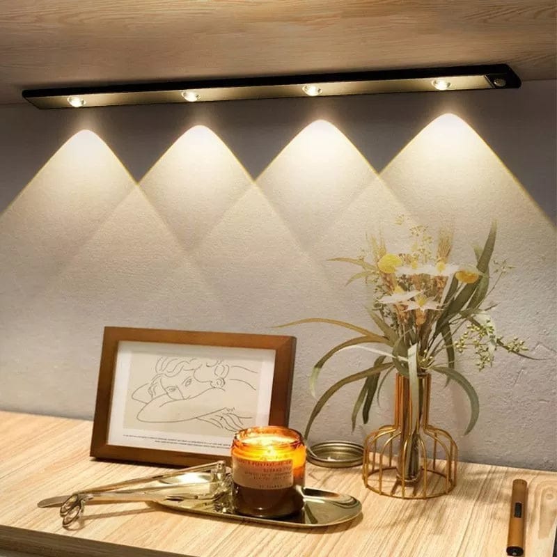 Lively® Black / 30 cm Premium LED Lighting with Motion Sensor