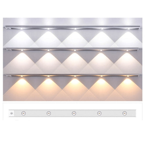 Lively® Silver / 30 cm Premium LED Lighting with Motion Sensor