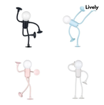 Lively LED lamp